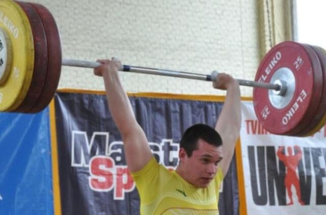 Sunkiaatletis A. Užkuraitis pasaulio čempionate - šeštas