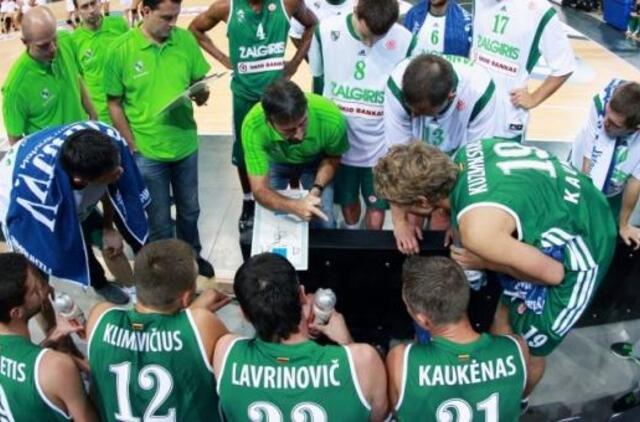 "Žalgiris" Klaipėdoje sutriuškino "Palangą"