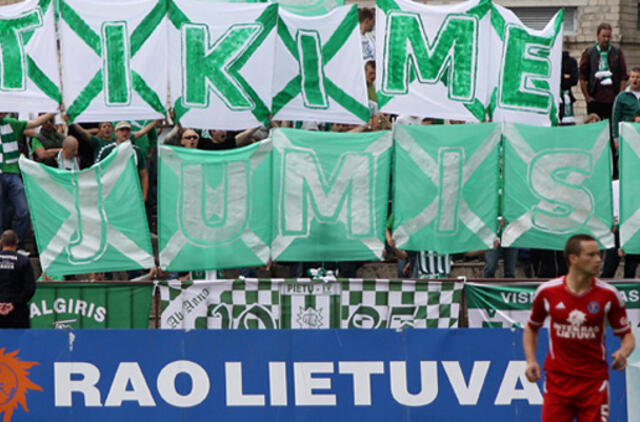 A lygos lyderių dvikovoje - "Žalgirio" pergalė