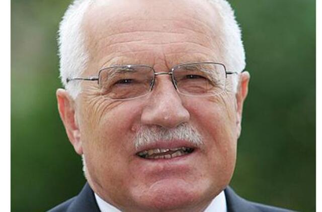 Čekijos prezidentas: Nobelio premijos skyrimas ES yra tragiška klaida