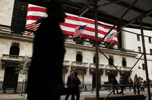 Dėl uragano Niujorko birža uždaryta dar vienai dienai