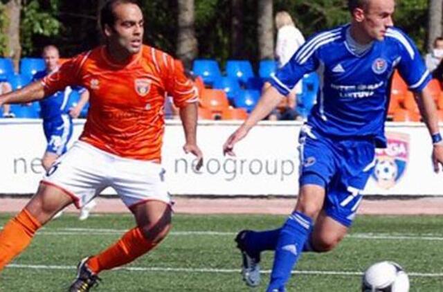 "Ekranas" nugalėjo "Bangos" futbolininkus