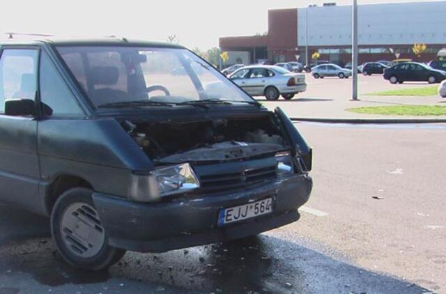 Girtas G. Einikio pusbrolis sukėlė avariją