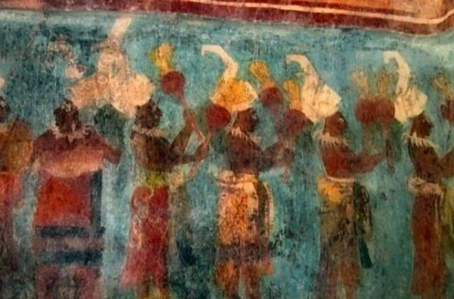 Gvatemalietis majų freskas rado savo virtuvėje
