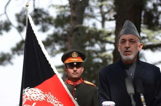 H. Karzajus įspėjo dėl užsienio "intervencijos" Afganistano rinkimuose