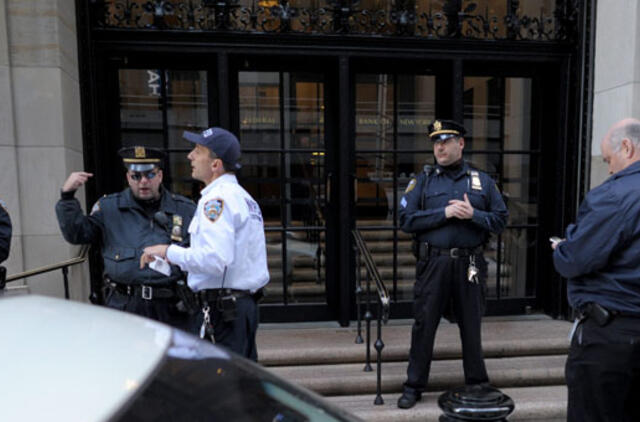 JAV suimtas 21 metų vyras, planavęs išpuolį prieš Centrinio banko pastatą Niujorke