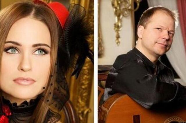 Klaipėdoje - Ona Kolobovaitė ir Aurelijus Globys