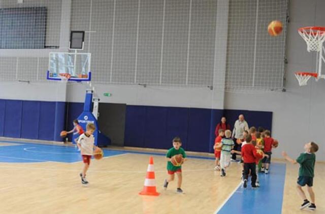 Klaipėdos V. Knašiaus krepšinio mokyklos aukėtiniai - "Samsung karta" dalyviai