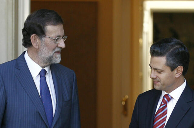 Meksikos prezidentas žada padėti Ispanijai įveikti krizę