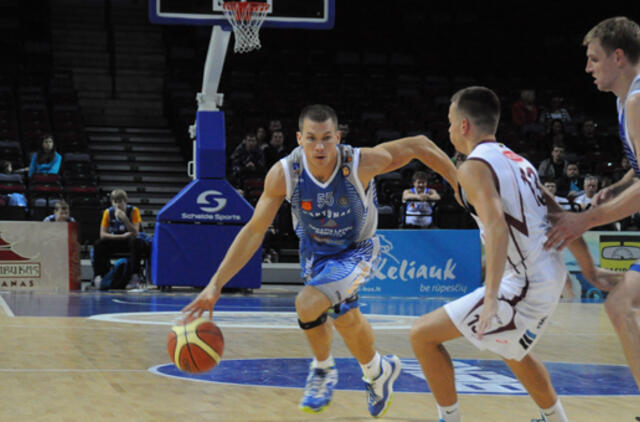 "Neptūnas" iškovojo pirmąją pergalę