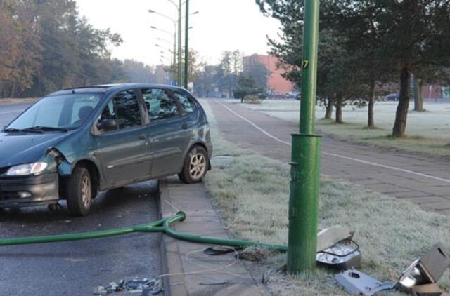 Plikledis: Klaipėdos gatvės virto čiuožykla