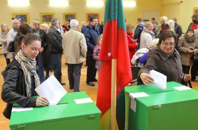 Rinkimų "stabdžius" šalins iš kelio