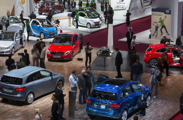 Rugsėjį Lietuvos naujų automobilių rinka smuko ketvirtadaliu