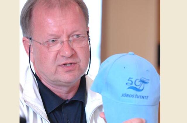 Traukiasi Jūros šventės organizatorius