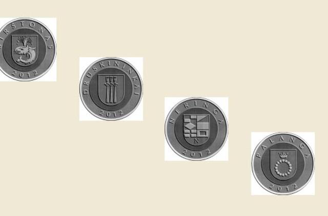 Į apyvartą išleidžiamos monetos, skirtos keturiems šalies kurortams