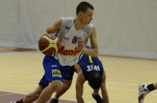 Lietuvos jaunių (U 17) rinktinės nario Haroldo Saprykino komanda "Švyturio" lygoje laimėjo