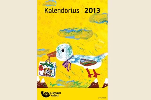 Lietuvos pašto kalendorius puošia vaikų piešiniai