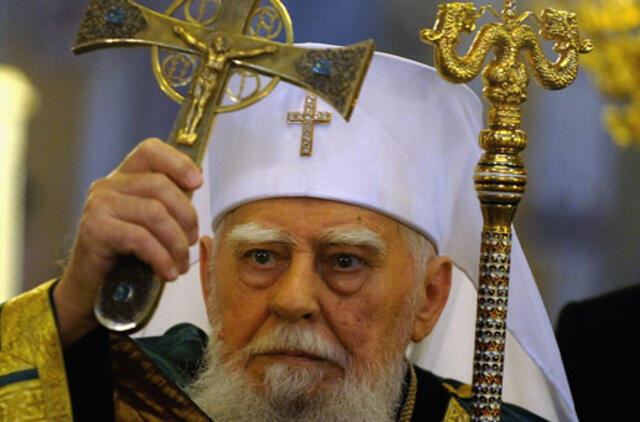 Mirė 98-erių Bulgarijos ortodoksų patriarchas Maksimas