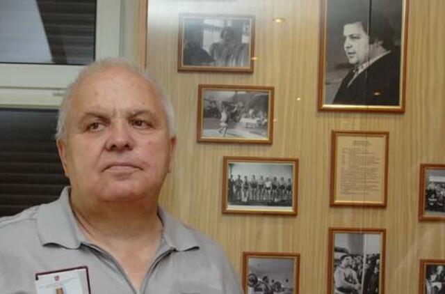 Mirė sunkiosios atletikos treneris Algirdas Eidukas