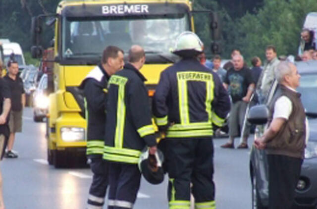 Per autoavariją Vokietijoje žuvo 57 metų lietuvė