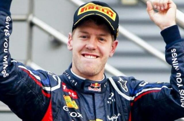 S. Vettelis trečią kartą iš eilės tapo „Formulės-1“ pasaulio čempionu