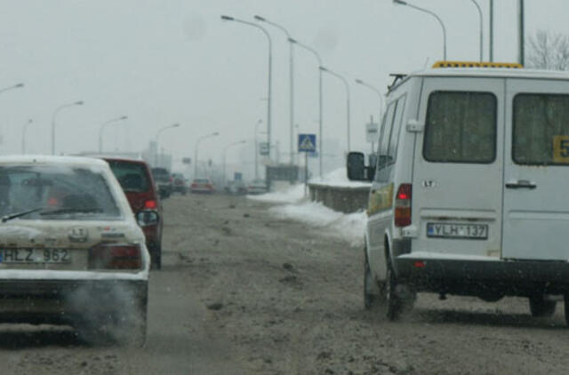 Šilutės plente pasigedo "mikriukų"