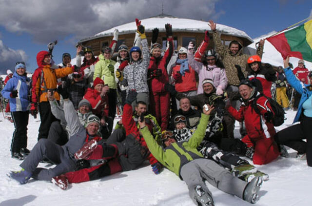 Slidinėjimas - žiemos poilsis visiems