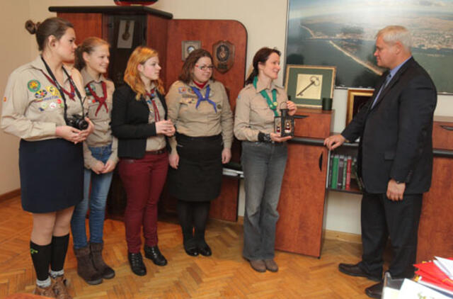 Betliejaus taikos ugnis įsižiebė merijoje