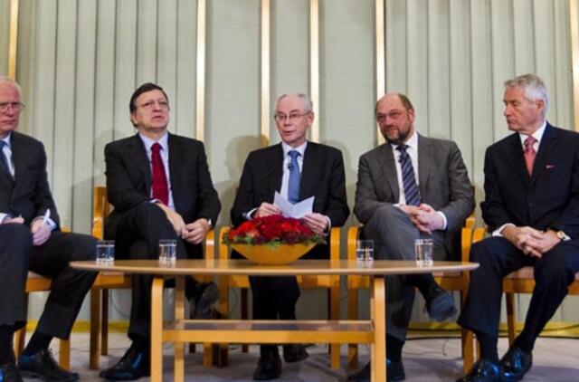 ES lyderiai Osle atsiims Nobelio taikos premiją