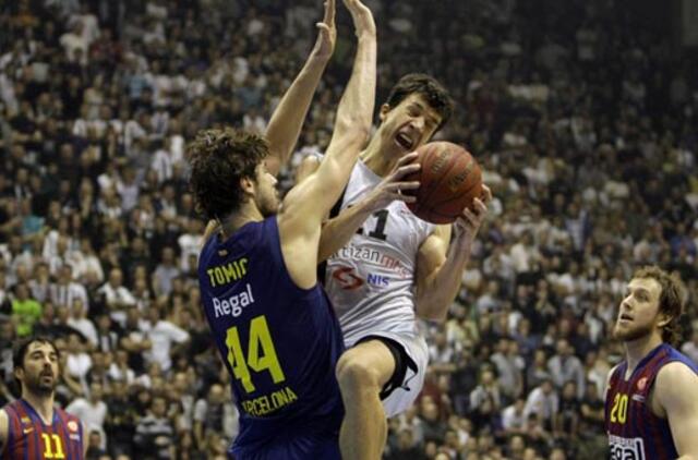 "FC Barcelona Regal" su Šarūnu Jasikevičiumi tęsia pergalingą žygį Eurolygoje