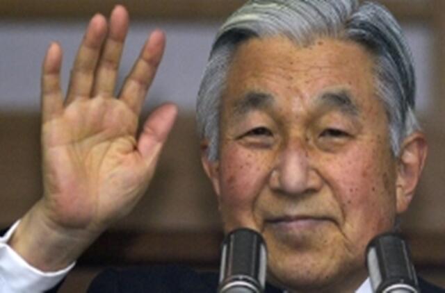 Japonijos imperatorius Akihitas švenčia 79-ąjį gimtadienį
