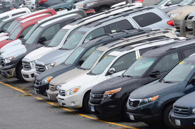 JAV naujų automobilių pardavimo apimtys išaugo