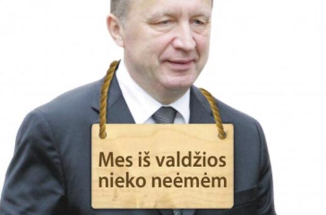 Kaip Andrius Kubilius netaškė pinigų