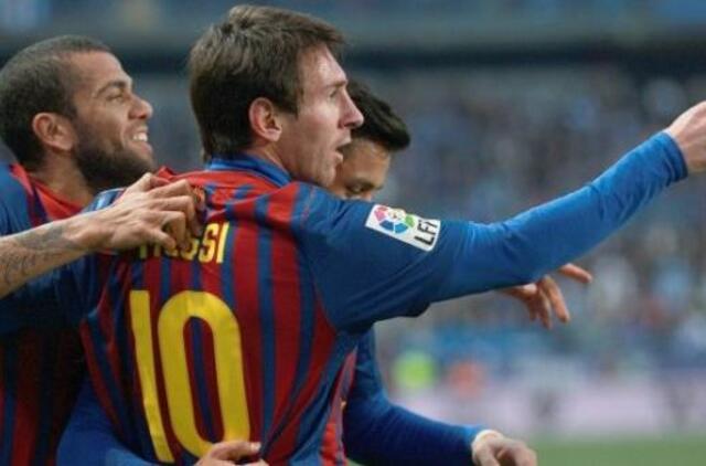 Lionelio Messi patirta trauma - tik nedidelis sumušimas