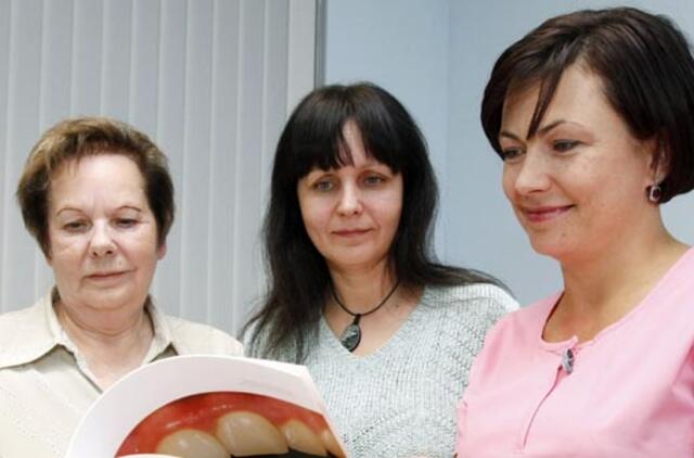 Nauji dantys - greitai ir be skausmo