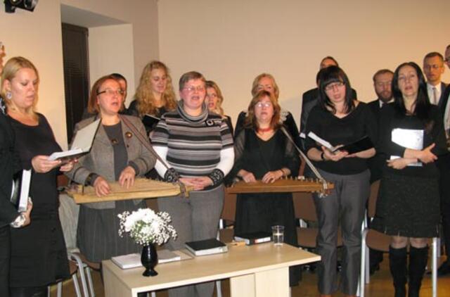 Organizuojamas tradicinių giedojimų vakaras Etnokultūros centre