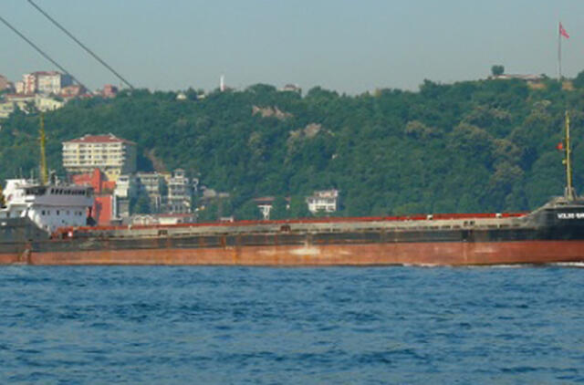 Prie Turkijos krantų nuskendo krovininis laivas