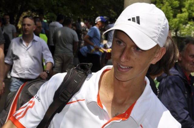 Tenisininkas Lukas Mugevičius pralaimėjo "Orange Bowl" turnyro dvejetų varžybų finale