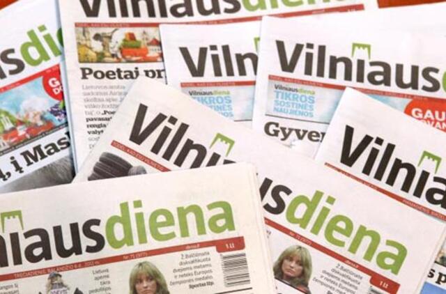 "Vilniaus diena" nuo sausio gali tapti savaitraščiu