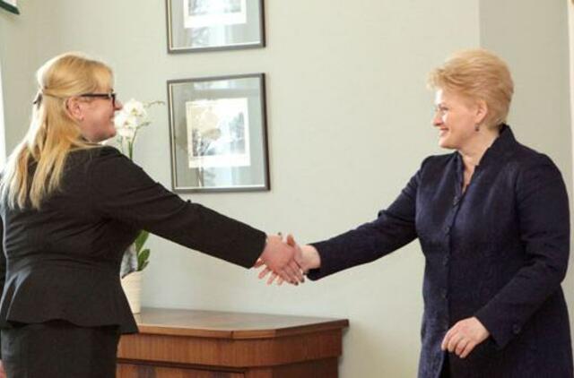 Dalia Grybauskaitė: "Jaunimo įdarbinimas - visos Vyriausybės atsakomybė"