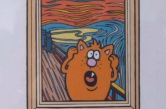 Galerijoje Londone atidaryta juokingų kačių – „lolcats“ fenomeno įkvėpta meno kūrinių paroda