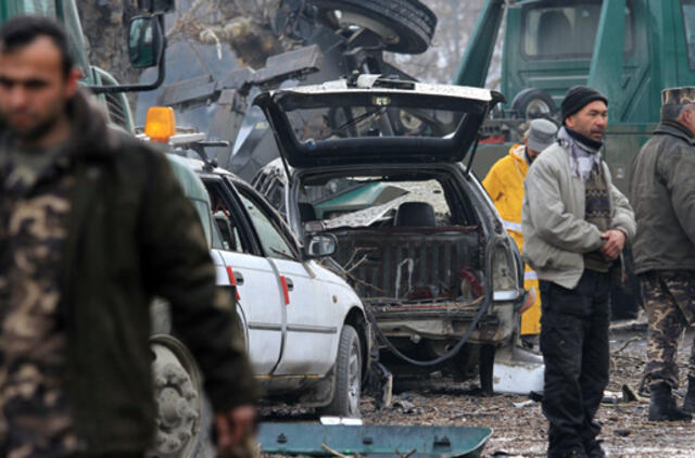 Kabule šeši savižudžiai surengė ataką prieš afganistaniečių žvalgybos agentūrą