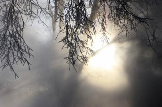 Naktį temperatūra kris iki 9 laipsnių šalčio, pasnigs