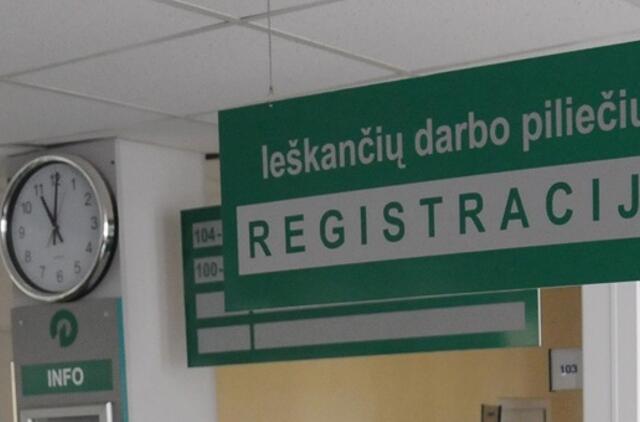 Nedarbo išmokų šiemet Darbo birža nebemokės