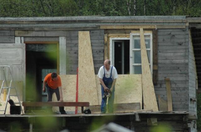 Norint įteisinti nelegalų statinį, jau reikia mokėti