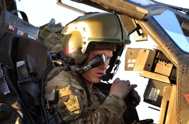 Princas Haris baigė misiją Afganistane