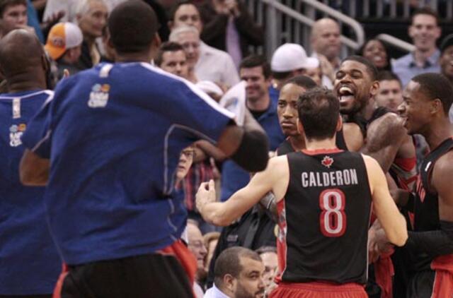 "Raptors" krepšininkai be lietuvių įveikė "Magic" ekipą