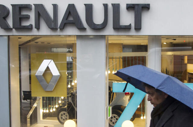 "Renault" panaikins 7,5 tūkst. darbo vietų Prancūzijoje