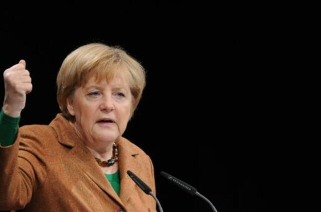 A. Merkel ragina patikrinti, ar skalūnų dujų gavybos technologijos tinka Vokietijai