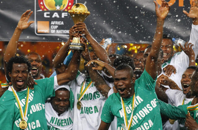 Afrikos futbolo čempionė - Nigerijos rinktinė